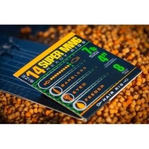 Monturi Guru SMWG Standard Hair Rig Barbless Nr.12  0.22mm 8buc/plic