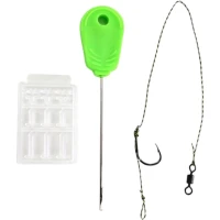Set Carlige Legate, Croseta, Opritoare FORMAX Carp Kit, Nr. 6, 3buc/pac