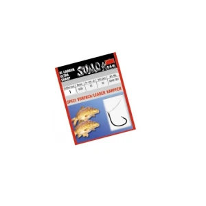 Carlige Legate DAM Sumo Spezi Carp Black Nr.4 Fir 0.25mm Carlige Legate DAM Sumo Spezi Carp Black Nr.4 Fir 0.25mm