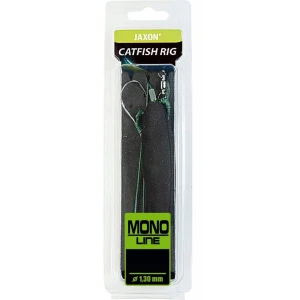 Carlige Legate JAXON Catfish Float Mono Rig, Nr.4/0, 1.30mm, 1buc/pac