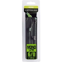 Carlige Legate Jaxon Catfish Mono Rig, Nr.5/0, 1.30mm, 1buc/pac Carlige Legate Jaxon Catfish Mono Rig, Nr.5/0, 1.30mm, 1buc/pac