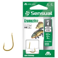 Carlige Legate Mikado Sensual Izumezina, 70cm, Nr.8, 0.18mm, 8buc/plic Carlige Legate Mikado Sensual Izumezina, 70cm, Nr.8, 0.18mm, 8buc/plic