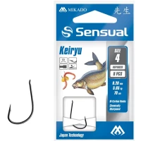 Carlige Legate Mikado Sensual Keiryu, 70cm, Nr.10, 0.12mm, 8buc/plic Carlige Legate Mikado Sensual Keiryu, 70cm, Nr.10, 0.12mm, 8buc/plic