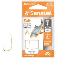 Carlige Legate Mikado Sensual Sode G, 70cm, Nr.12, 0.12mm, 8buc/plic Carlige Legate Mikado Sensual Sode G, 70cm, Nr.12, 0.12mm, 8buc/plic