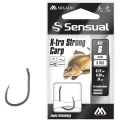 Carlige Legate Mikado Sensual X-Tra Strong Carp, 70cm, Nr.14, 0.16mm, 8buc/plic