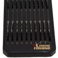Carlige Legate ZHENG FISHING Carp, 45cm, Nr.6, 0.235mm, 10buc/pac