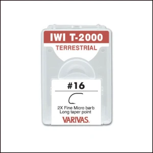 CARLIGE VARIVAS FLY IWI T-2000 2X FINE NR 10 MICRO BARB CARLIGE VARIVAS FLY IWI T-2000 2X FINE NR 10 MICRO BARB