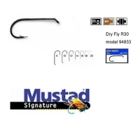 Carlige Pentru Musca Mustad Bronz Forjat, Nr.14