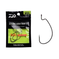 CARLIG DAIWA OFFSET BASSERS WORM NR.02/6BUC