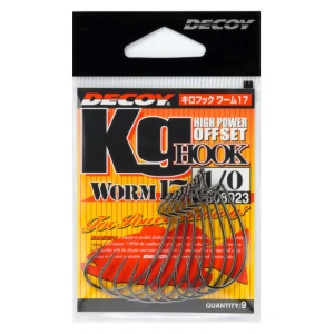 CARLIGE OFFSET DECOY WORM 17 KG NR.3 9/plic CARLIGE OFFSET DECOY WORM 17 KG NR.3 9/plic