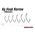 CARLIGE OFFSET DECOY WORM 37 KG NARROW NR.3 9buc/plic CARLIGE OFFSET DECOY WORM 37 KG NARROW NR.3 9buc/plic