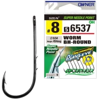 Carlig Owner 56537 Worm Bh-round, Nr.8, 9buc/pac