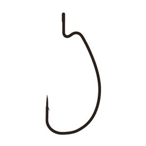 Carlig Offset Daiwa Steez Worm Nr.5/0, 5buc/pac