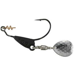 Carlig Offset Lestat DUO Realis Spin Hook, Mat Black, 1.8g, Nr.1/0, 3buc/pac Carlig Offset Lestat DUO Realis Spin Hook, Mat Black, 1.8g, Nr.1/0, 3buc/pac