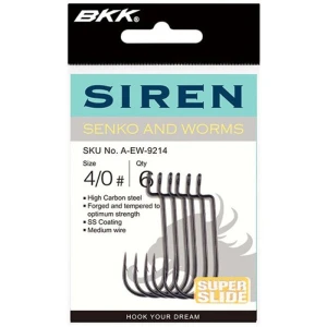 Carlige BKK Offset Siren SS Nr.4/0, 6buc/pac