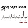 Carlige DECOY JS-2 Jigging Single Cutclass N, Nr.7/0, 2buc/pac