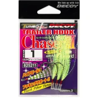 Carlige Decoy Trailer Hook Chaser Chart Th-3, Nr.1, 3buc/pac