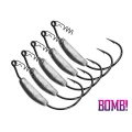 Carlige Delphin offset lestat BOMB! HeavyShank / 5pcs 3g 3/0 Carlige Delphin offset lestat BOMB! HeavyShank / 5pcs 3g 3/0