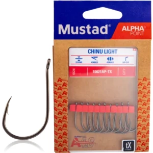 Carlige Mustad Chinu Light Ochi Titan Alpha Point, Nr.1/0, 10buc/pac