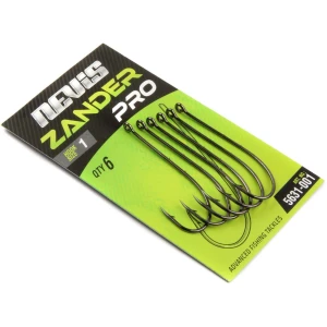 Carlige Nevis Zander Pro, Nr.1/0, 6buc/pac
