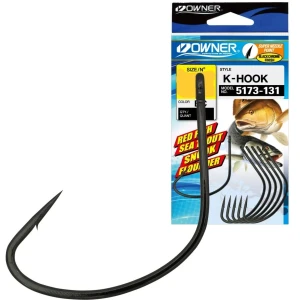 Carlige OWNER 5173 K-Hook, No.5/0, 5buc/pac Carlige OWNER 5173 K-Hook, No.5/0, 5buc/pac