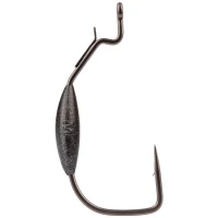 Carlige Off-set Lestate Mustad Alpha-grip Assault Hook Ochet Titan, Nr.4/0, 3buc/pac