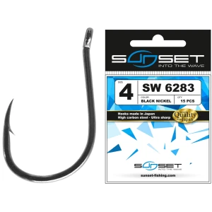 Carlige SUNSET Sunhooks SW 6283BN, Nr.2/0, 8buc/pac Carlige SUNSET Sunhooks SW 6283BN, Nr.2/0, 8buc/pac