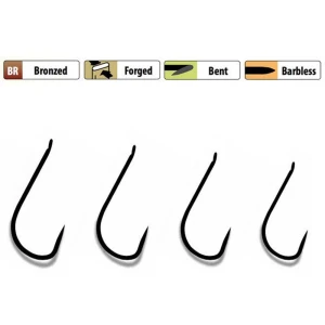 Carlige TRABUCCO Hisashi 10608B-BL Sode, Nr.6, 15buc/pac