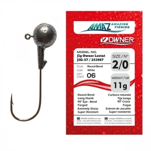 JIG Owner Lestat No.1/0 2gr Jig-57 253987 White JIG Owner Lestat No.1/0 2gr Jig-57 253987 White
