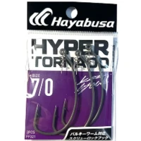 Jig Offset Hayabusa Hyper Tornado, Nr.7/0, 3buc/pac