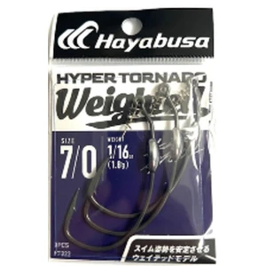 Jig Offset HAYABUSA Hyper Tornado Weighted, Nr.5/0, 1.8g, 3buc/pac