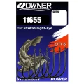 Carlig Owner Amaz 11655 Cut SSW Straight-Eye Nr.5/0, 6buc/pac Carlig Owner Amaz 11655 Cut SSW Straight-Eye Nr.5/0, 6buc/pac