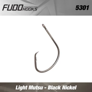 Carlige Fudo Light Circle Mutsu BN black nickel nr.4/0  4buc/plic Carlige Fudo Light Circle Mutsu BN black nickel nr.4/0  4buc/plic