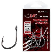 Carlige Mikado Cat Territory Forged Force BN, Nr.2/0, 5buc/pac
