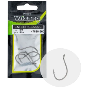 Carlige Wizard Catfish Classic Nr.4/0, 4buc/pac