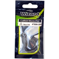 Carlige Wizard Catfish Worm Pro Brazed, Nr.4/0, 3 Buc/pac