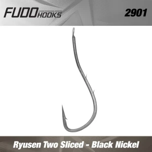 CARLIG FUDO RYUSEN TWO SLICED BN (black nickel) Nr.5  13buc/plic CARLIG FUDO RYUSEN TWO SLICED BN (black nickel) Nr.5  13buc/plic