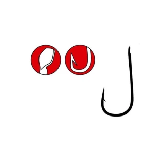 CARLIG GAMAKATSU LS-1310R RED 25BUC/PL NR.12