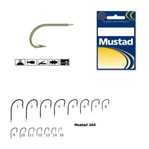 CARLIG MUSTAD AURIU TIJA SCURTA NR 10
