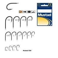 Carlig Mustad Bronz Forjat Cioc Papagal Nr.10