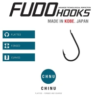 CARLIGE FUDO CHINU BN-1001 Nr.12 Black nickel 8buc/plic