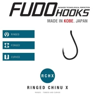 Carlige Fudo Ringed Chinu X Bn-6501 Nr.2 Black Nichel 9buc/plic