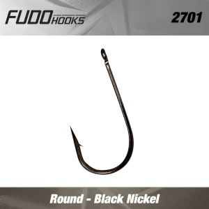 Carlig Fudo round TF (teflonat) Nr.8  15buc/plic