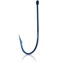 Carlig MUSTAD Ultrapoint M496, Forjat Revers Rotund, Bleu, Nr.3, 10buc/plic