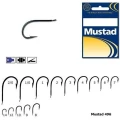 Carlig MUSTAD Ultrapoint M496, Forjat Revers Rotund, Bleu, Nr.8, 10buc/plic