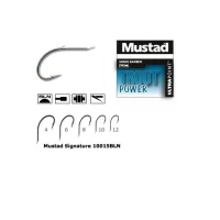 Carlig Mustad BLN Forjat Negru, 1 Spin, 10buc/plic Nr.12     