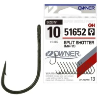 Carlig OWNER 51652 MH-11 Split Shotter Dark Green, Nr.8, 13buc/pac Carlig OWNER 51652 MH-11 Split Shotter Dark Green, Nr.8, 13buc/pac