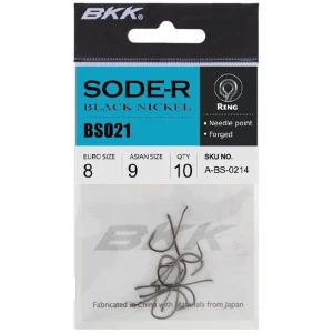 Carlige BKK Sode Diamond Cu Ochet, Nr.9, 10buc/pac