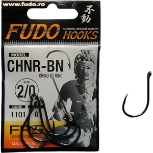 Carlige FUDO Chinu With Ring (CHNR-BN), Nr.14, 10buc/pac
