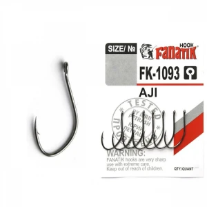 Carlige Fanatik FK-1093 No.10 Aji 8buc/plic Carlige Fanatik FK-1093 No.10 Aji 8buc/plic